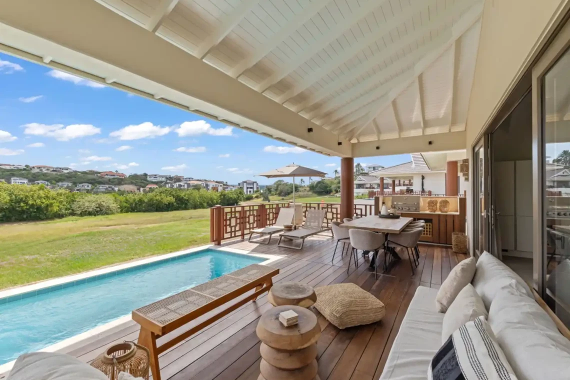 Luxe Curacao vakantiehuis met privézwembad op Blue Bay Curaçao